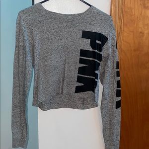 Pink Cropped long sleeve